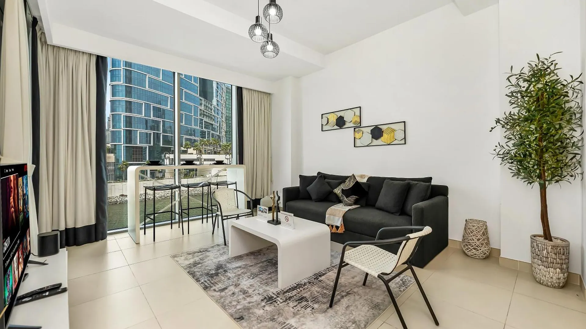 Luxurious 1Bhk Apartments With Marina Waterfront & Dubai Eye Views Near Jbr, Marina Verenigde Arabische Emiraten