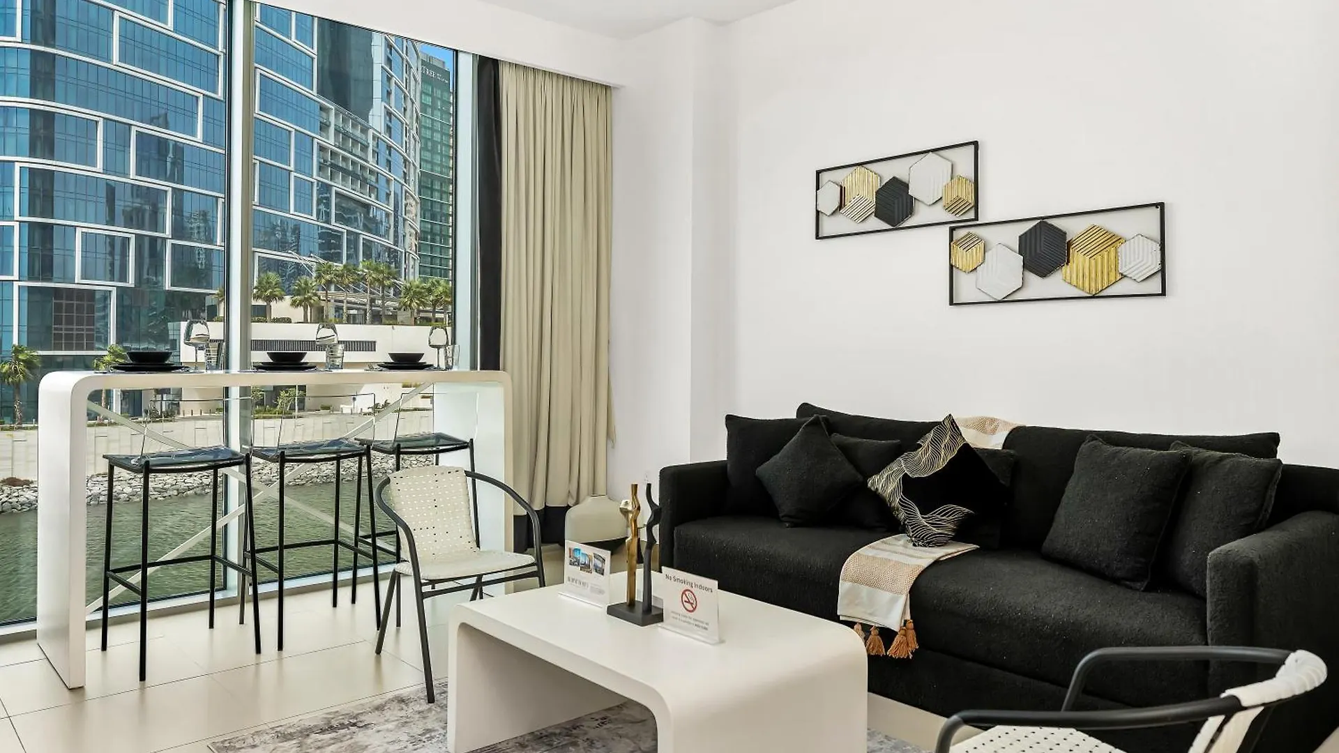 Luxurious 1Bhk Apartments With Marina Waterfront & Dubai Eye Views Near Jbr, Marina Verenigde Arabische Emiraten