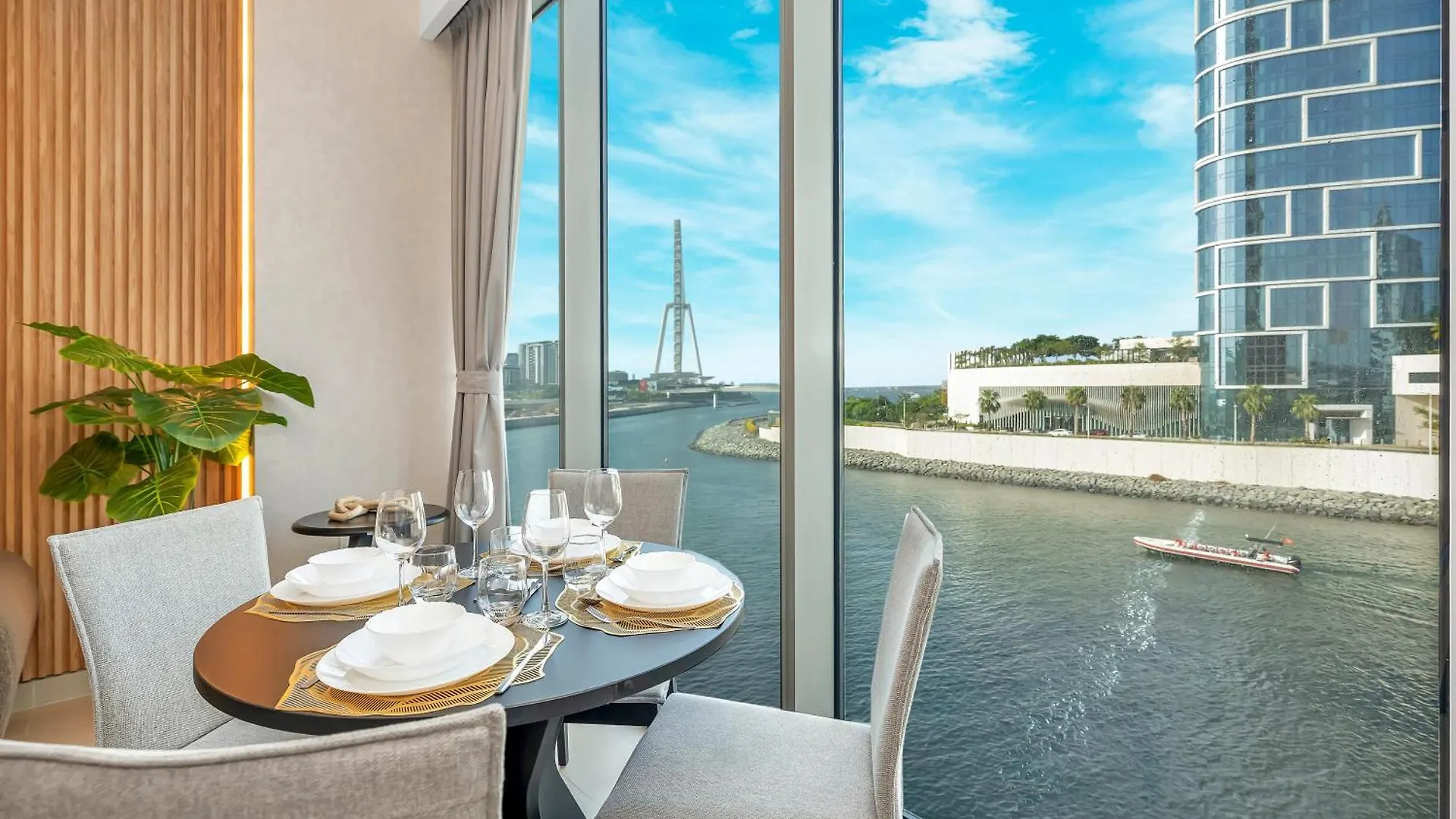 Apartment Luxurious 1Bhk Apt With Marina Waterfront & Dubai Eye Views In Jbr, Marina