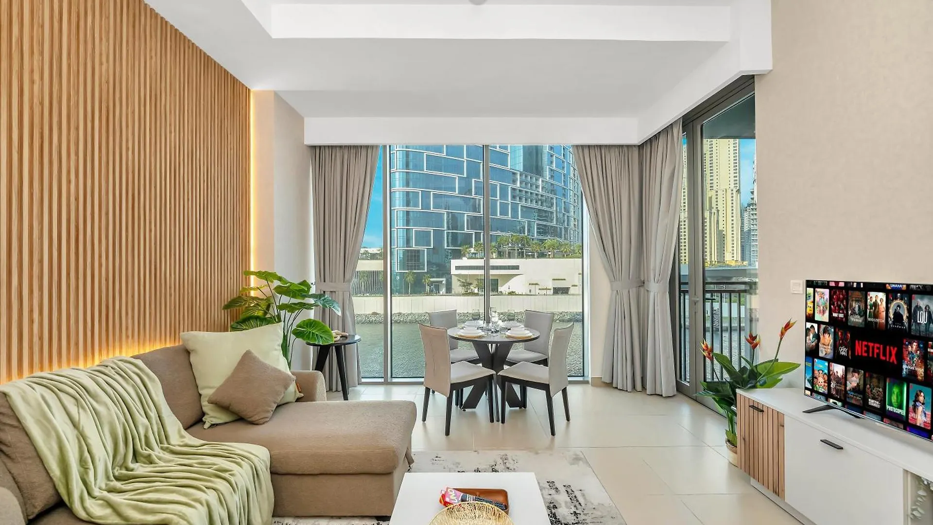 Luxurious 1Bhk Apt With Marina Waterfront & Dubai Eye Views In Jbr, Marina 0*,