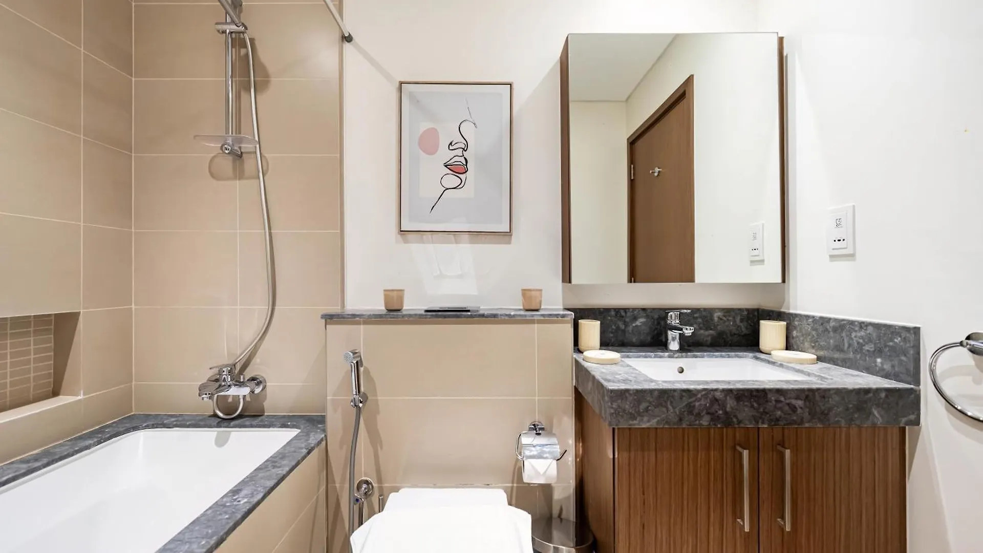 Apartment Luxurious 1Bhk Apt With Marina Waterfront & Dubai Eye Views In Jbr, Marina