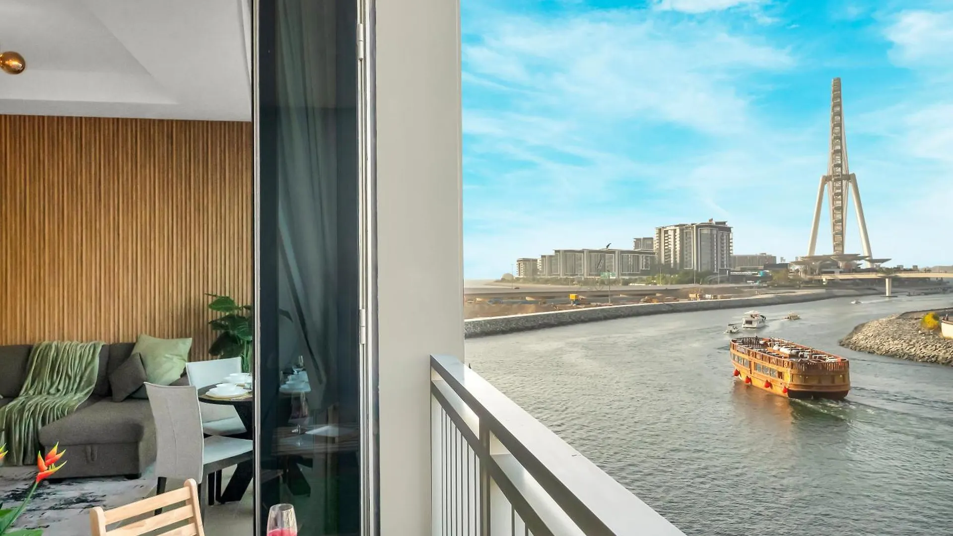 Luxurious 1Bhk Apt With Marina Waterfront & Dubai Eye Views In Jbr, Marina Apartment