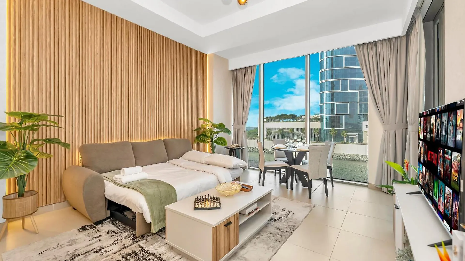 Apartment Luxurious 1Bhk Apt With Marina Waterfront & Dubai Eye Views In Jbr, Marina