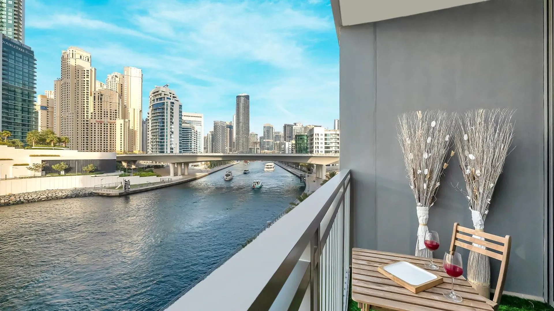 Luxurious 1Bhk Apt With Marina Waterfront & Dubai Eye Views In Jbr, Marina