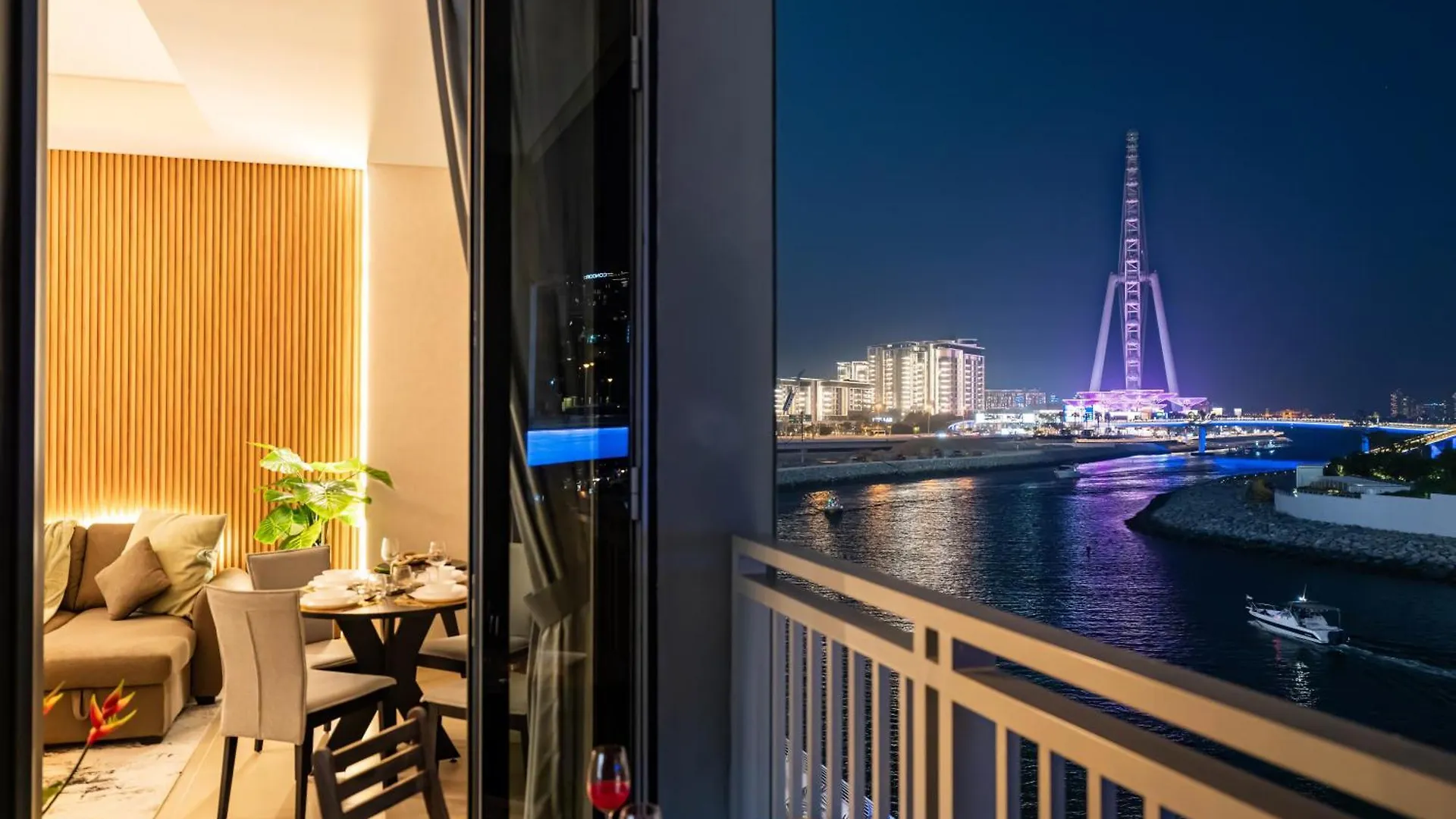 Luxurious 1Bhk Apt With Marina Waterfront & Dubai Eye Views In Jbr, Marina